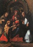 CORNELISZ VAN OOSTSANEN, Jacob The Mystic Marriage of St. Catherine dfg USA oil painting reproduction